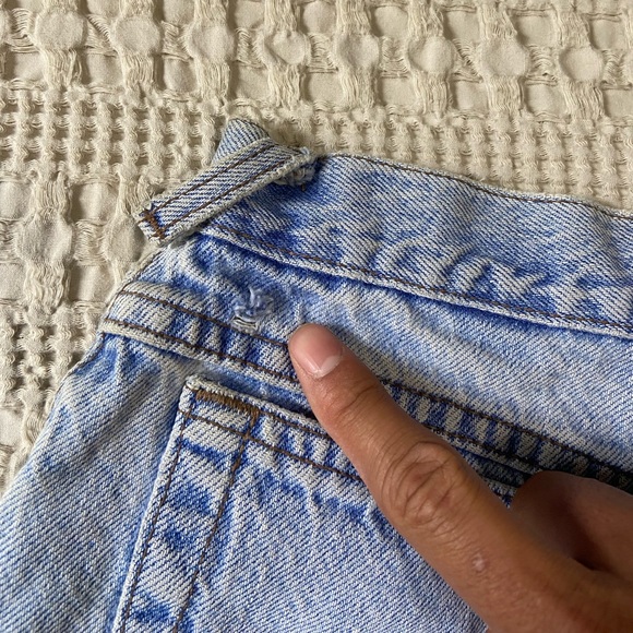 VINTAGE 80s Levis Native Blue Women’s Mom Jeans Made in USA Size 14 - Picture 9 of 16
